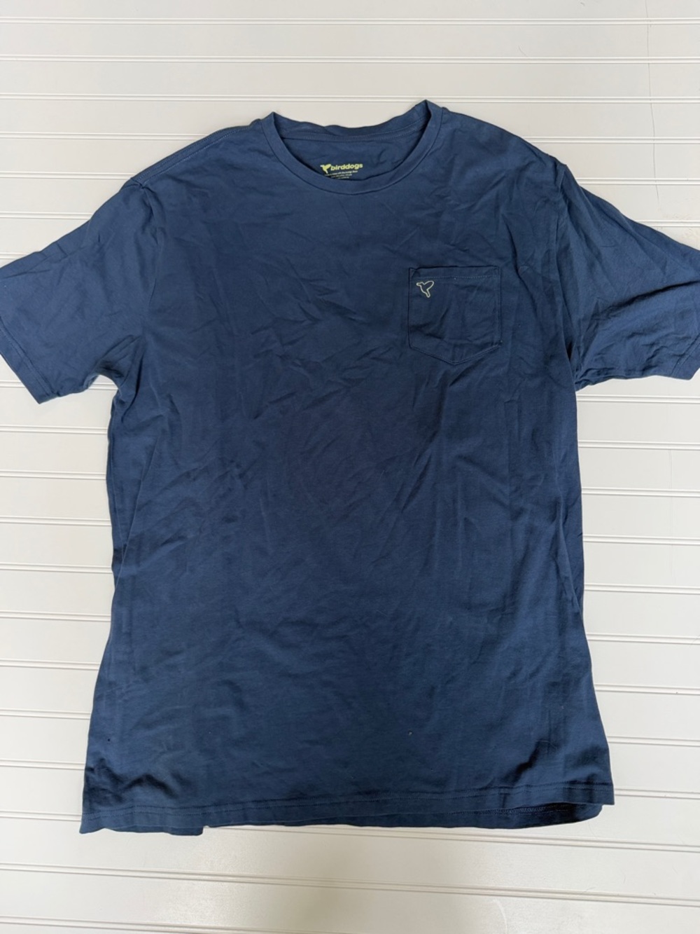 Birddogs Navy Short Sleeve Pocket Tee